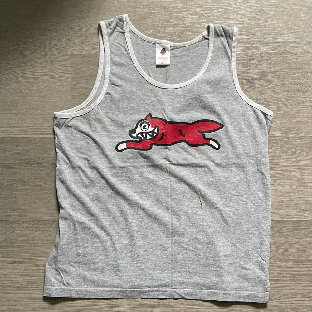 Vintage ice cream fox tank top